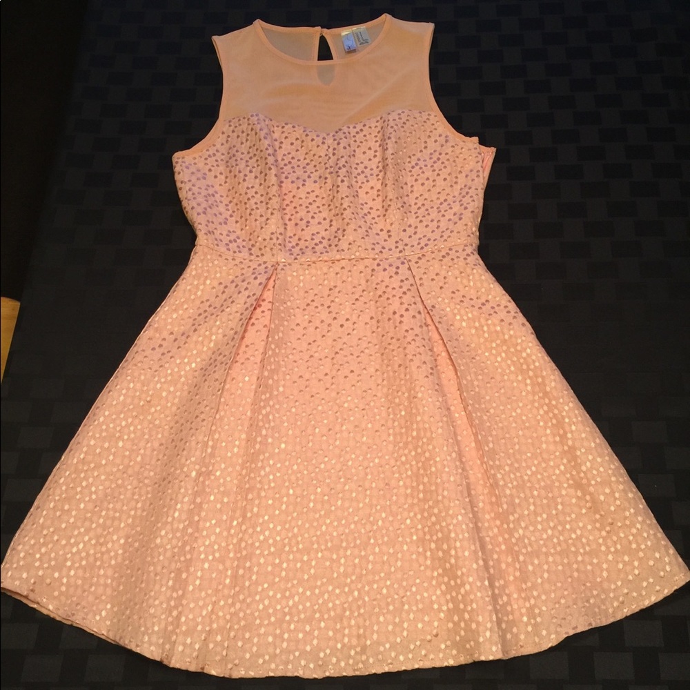 Rose Gold Cocktail Dress!